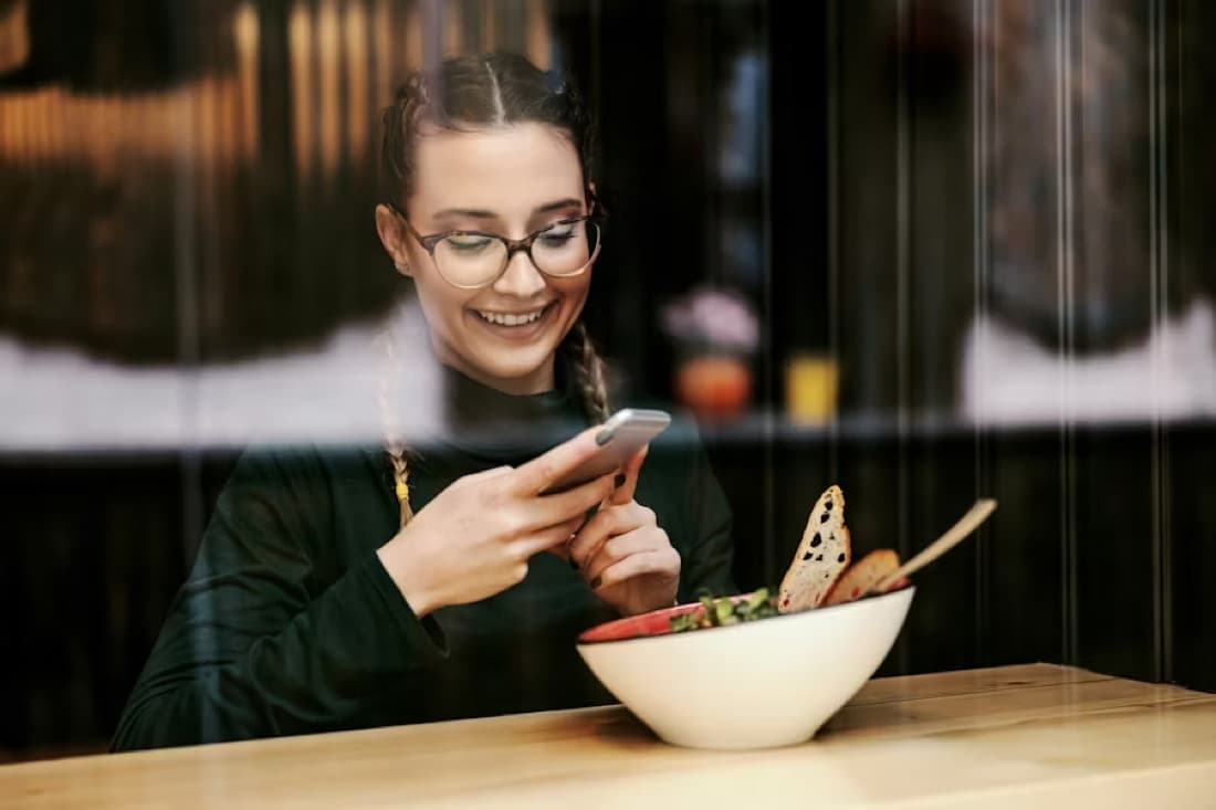 The Foodie traveler portrait